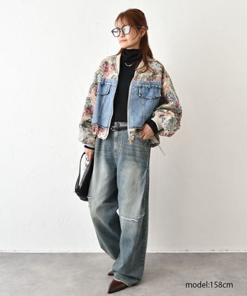 HUMS｜ラメタートルニット [[RNK-25102]][C]