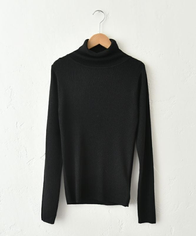  HUMS｜ラメタートルニット [[RNK-25102]][C]