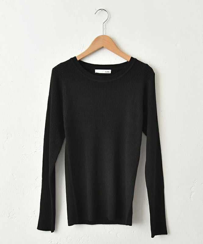 HUMS｜ラメクルーニット [[RNK-25101]][C]