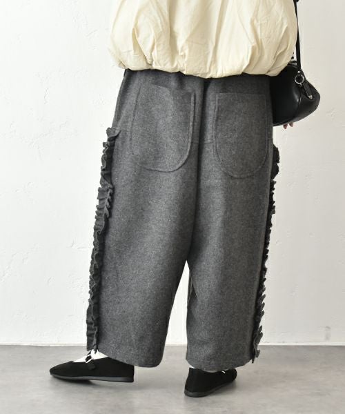 tumugu｜ウールメランジパンツ [[TB25336]][C]