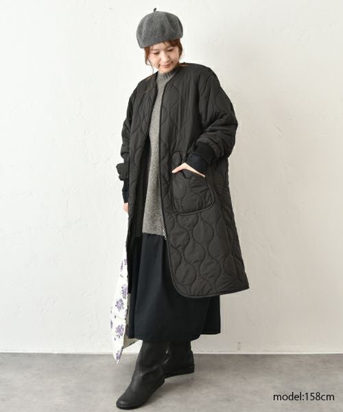 hagumu｜脇スリットポンチョベスト [[125698]][C]