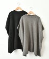 hagumu｜脇スリットポンチョベスト [[125698]][C]