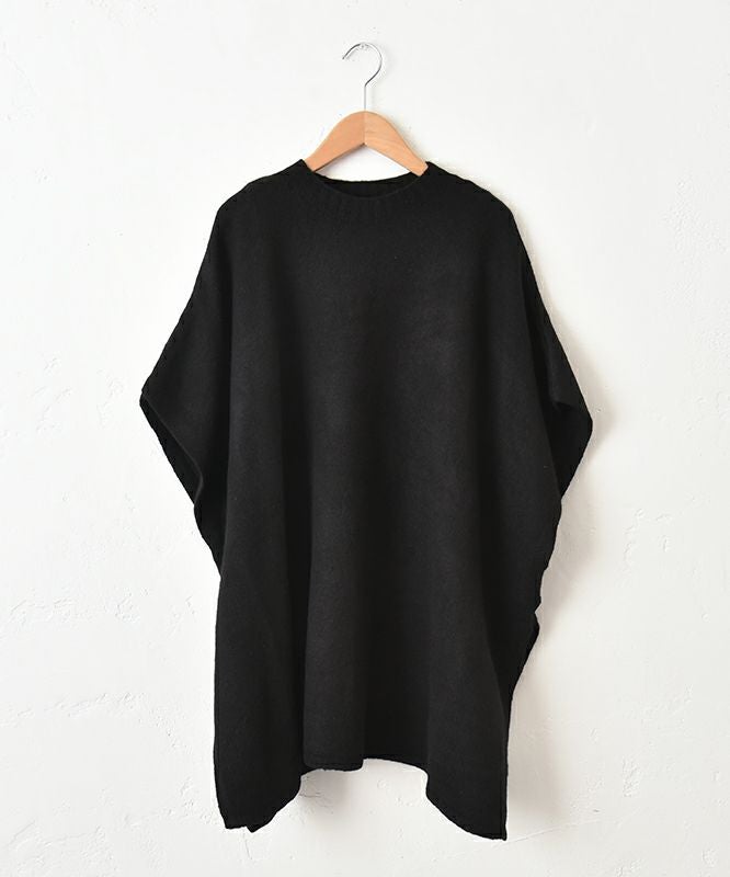 hagumu｜脇スリットポンチョベスト [[125698]][C]