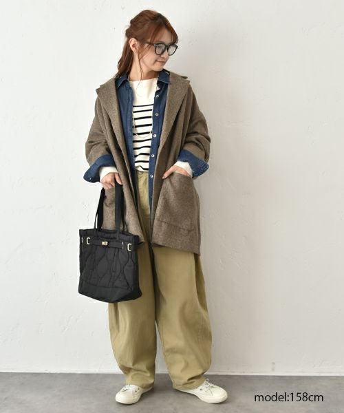 HUMS｜パネルボーダーニット [[RNK-25105]][C]