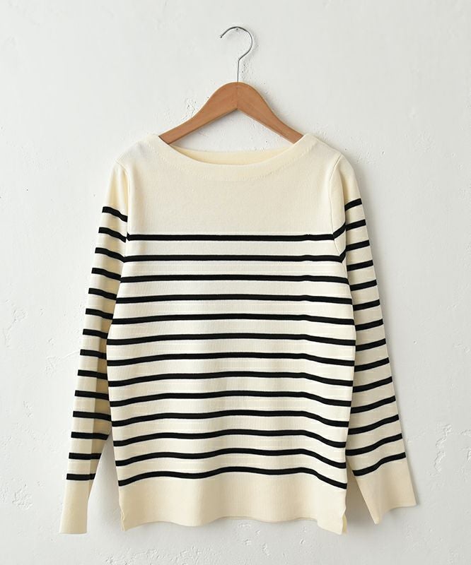 HUMS｜パネルボーダーニット [[RNK-25105]][C]