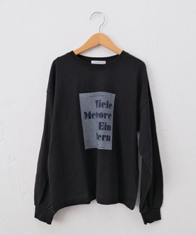 eka::｜ロゴプリント ロンT [[1611883]][C]