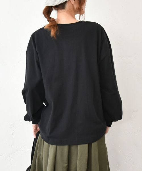 eka::｜転写プリント ロンT [[1611885]][C]