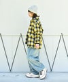 Gives a sense of fullment｜チェック柄ジャケット [[653400]][C]