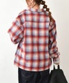 Gives a sense of fullment｜チェック柄ジャケット [[653400]][C]