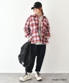 Gives a sense of fullment｜チェック柄ジャケット [[653400]][C]