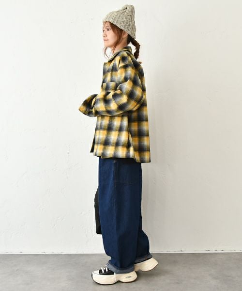 Gives a sense of fullment｜チェック柄ジャケット [[653400]][C]