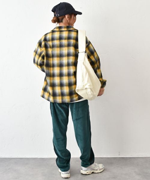 Gives a sense of fullment｜チェック柄ジャケット [[653400]][C