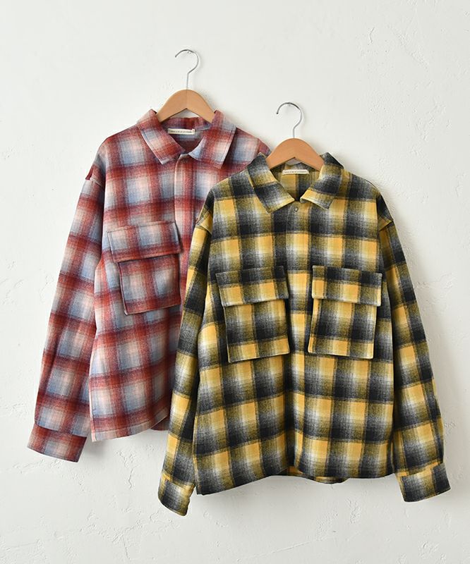 Gives a sense of fullment｜チェック柄ジャケット [[653400]][C