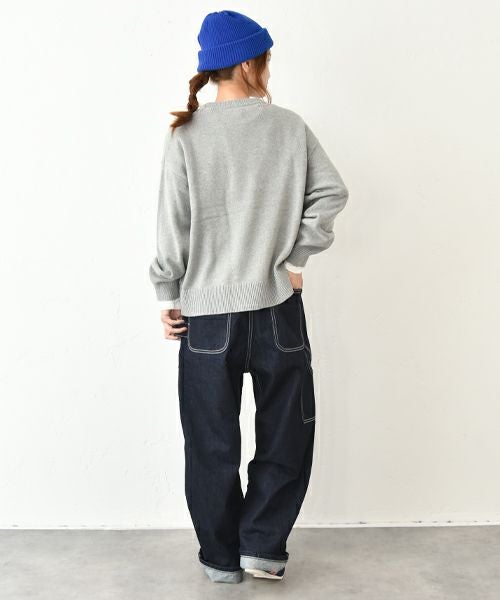 Gives a sense of fullment｜SAY NO MORE ニット [[853007]][C]