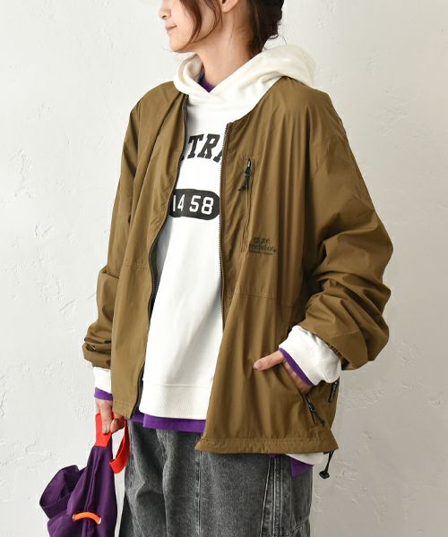 ジムマスター｜リバーシブル ナイロンノーカラージャケット [[G918634]][C]