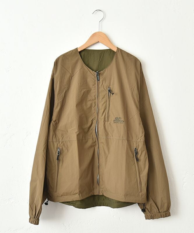 ジムマスター｜リバーシブル ナイロンノーカラージャケット [[G918634]][C]