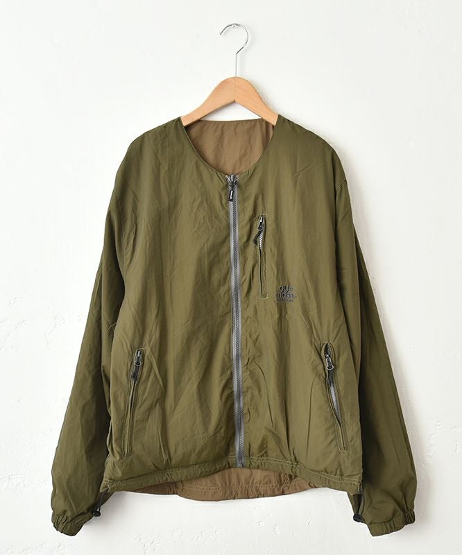 ジムマスター｜リバーシブル ナイロンノーカラージャケット [[G918634]][C]