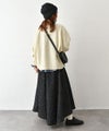 ichi｜Wカーゼオーガニックコットンスカート [[250413]][C]