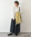 ichi｜ジャガードオーガニックコットンスカート [[250431]][C]