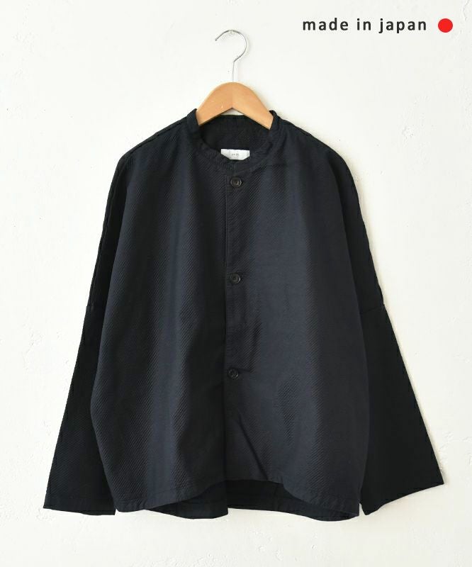 prit｜綾ピケストレッチスタンドカラージャケット [[P90600]][C]