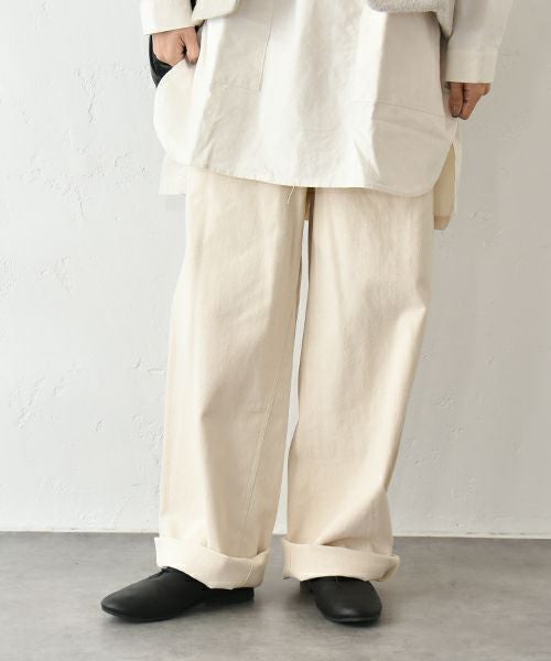 ista-ire｜ワイドツイルパンツ [[7602-4590]][C]