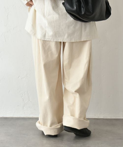 ista-ire｜ワイドツイルパンツ [[7602-4590]][C]