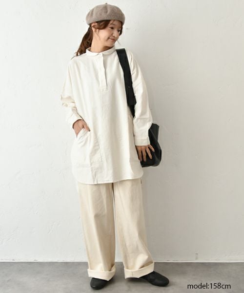 ista-ire｜ワイドツイルパンツ [[7602-4590]][C]