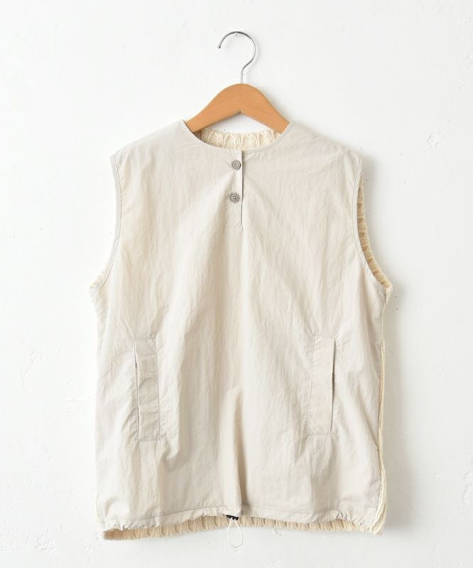  Our.｜ざっくりニット切り替えベスト [[Ou-BE-02]][C]