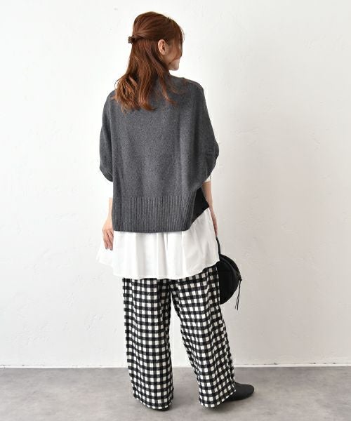 hagumu｜サイドボタンベスト [[ha-BE-35]][C]