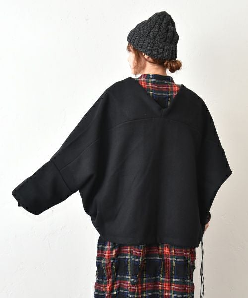 No18｜ウールワイドボレロ [[OM-JK-23]][C]