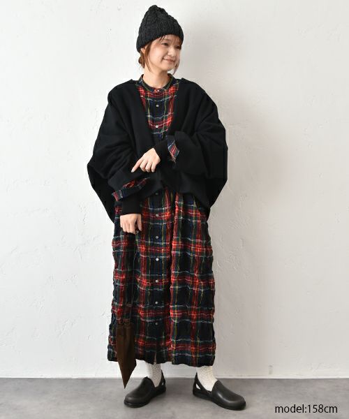 No18｜ウールワイドボレロ [[OM-JK-23]][C]