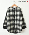  malla｜シャギーチェックジャケット [[mo63UJ021]][C]