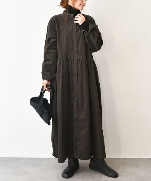 ichi｜ミジンコール前開きワンピース [[250506]][C]