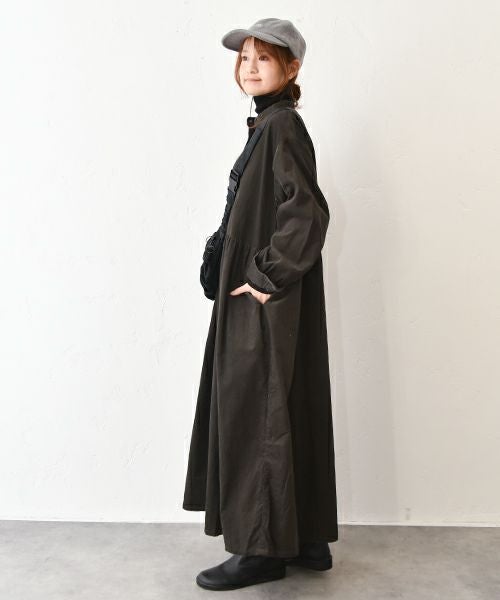 ichi｜ミジンコール前開きワンピース [[250506]][C]