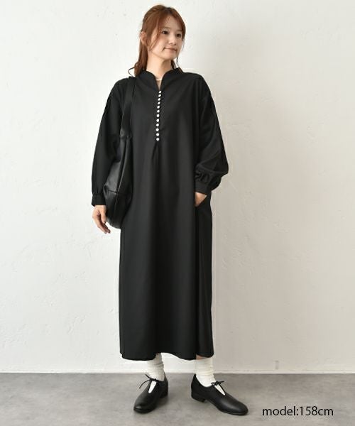 4sii mill｜ヘンリーネックワンピース [[4s-2508091]][C]