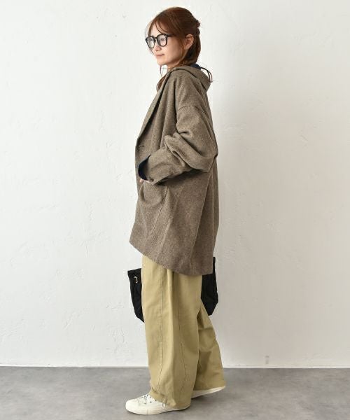 HUMS｜オーバーダブルジャケット [[715073]][C]