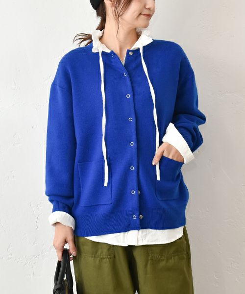 HEAVENLY｜WoolMix スムースニットカーデ [[2550204]][C]