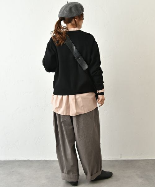 HEAVENLY｜WoolMix スムースニットカーデ [[2550204]][C]