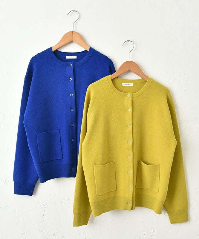 HEAVENLY｜WoolMix スムースニットカーデ [[2550204]][C]