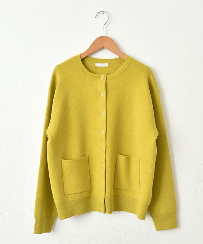 HEAVENLY｜WoolMix スムースニットカーデ [[2550204]][C]