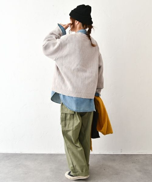 her.｜ミリタリーカーゴパンツ [[CE3PT240905B]][C]