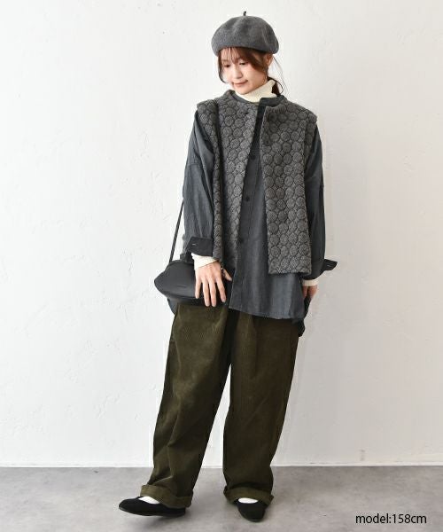 No18｜コーデュロイタックボールパンツ [[CE1PT231008U]][C]