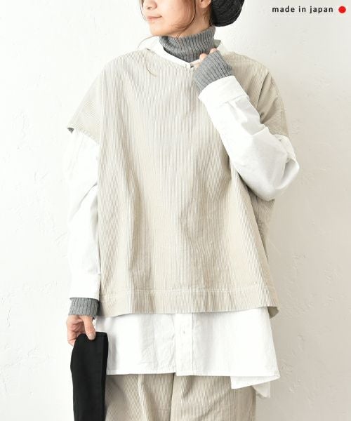 No18｜コーデュロイフレンチプルオーバー [[CE1PO250402B]][C]