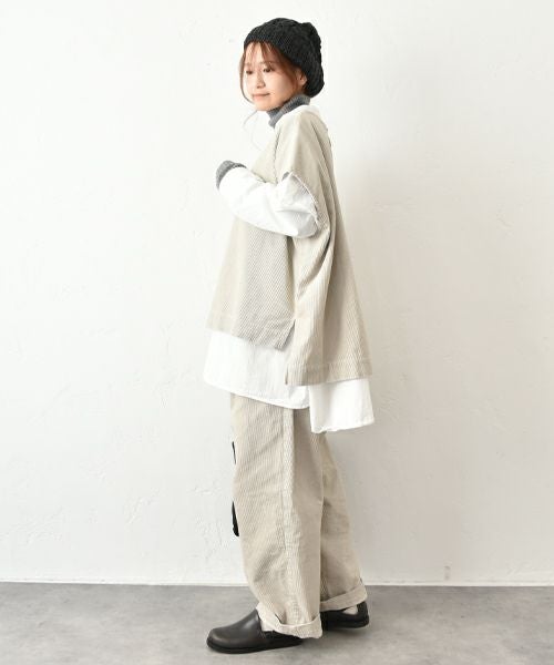 No18｜コーデュロイフレンチプルオーバー [[CE1PO250402B]][C]