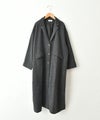 hagumu｜ウールツイードロングコート [[08090]][C]