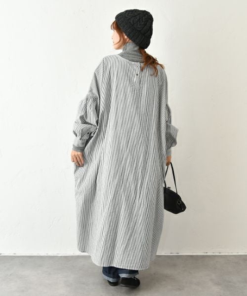 OMEKASI｜オックスボリュームスリーブワンピース [[08086]][C]