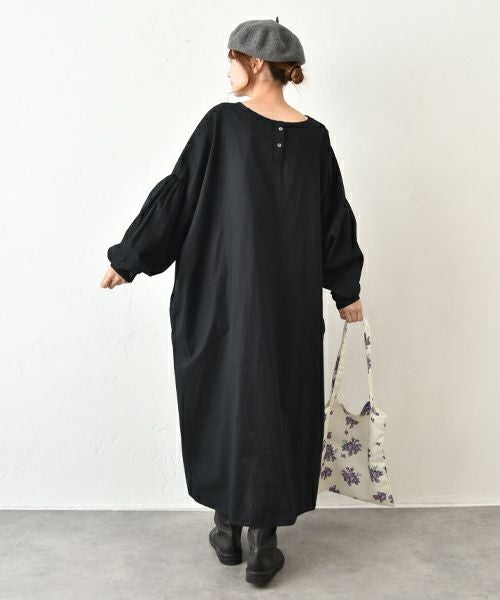 OMEKASI｜オックスボリュームスリーブワンピース [[08086]][C]