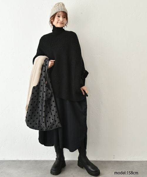 OMEKASI｜オックスボリュームスリーブワンピース [[08086]][C]