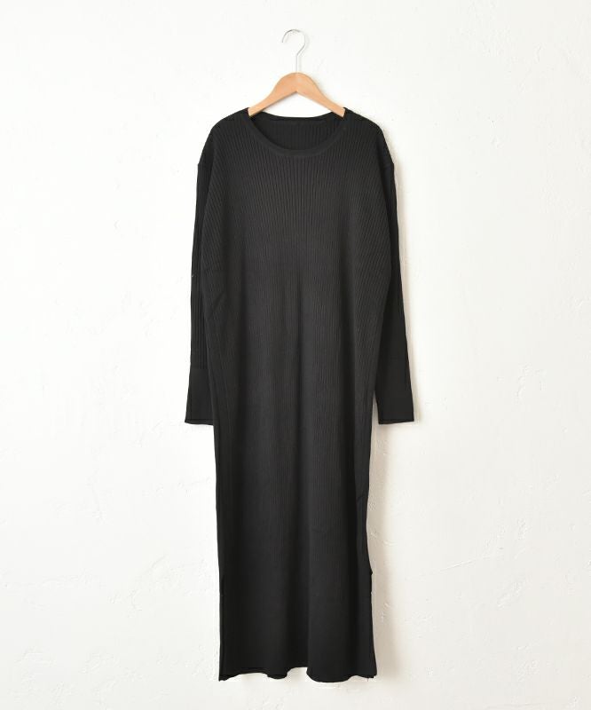 HUMS｜リブニットワンピース [[MT-0465]][C]