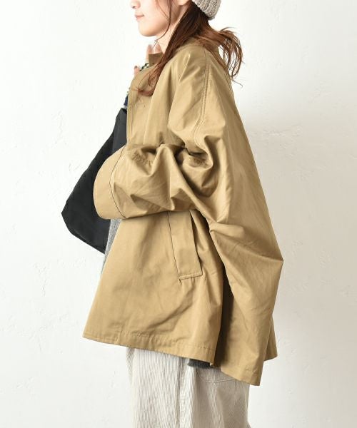 hagumu｜スタンドネックワイドジャケット [[hag-169]][C]